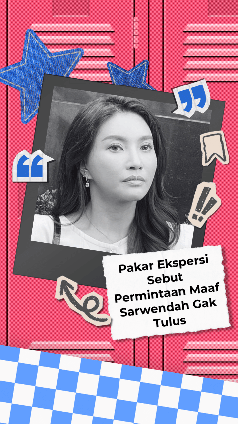 PAKAR EKSPRESI SEBUT PERMINTAAN MAAF SARWENDAH TID