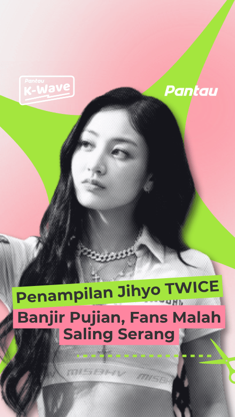 PENAMPILAN JIHYO TWICE BANJIR PUJIAN, FANS MALAH S