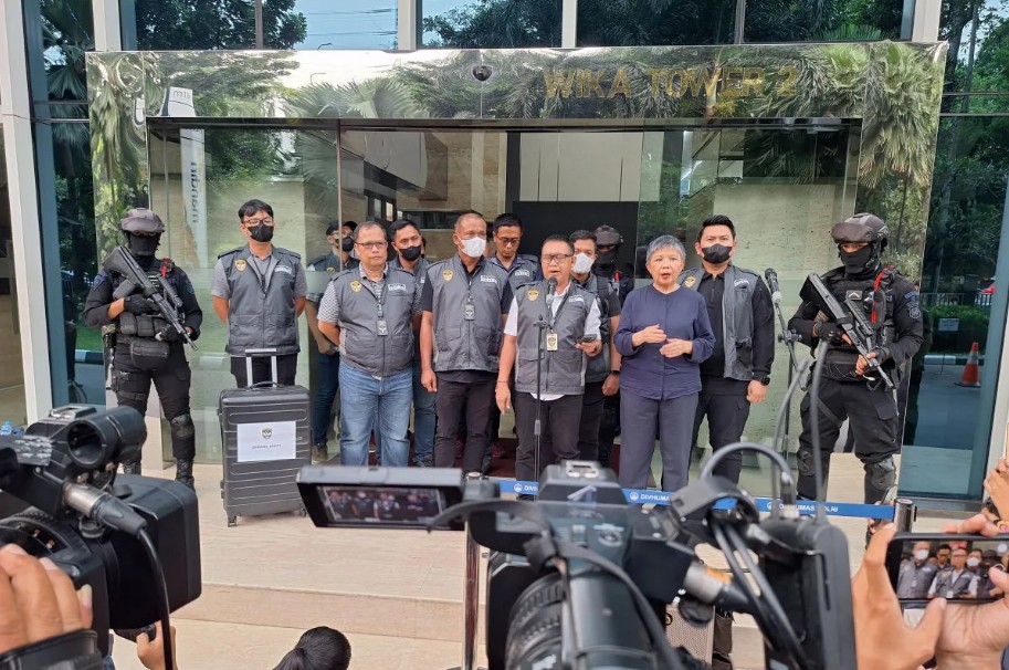 Kortas Tipidkor Polri Sita Dokumen dan Email dalam Penggeled