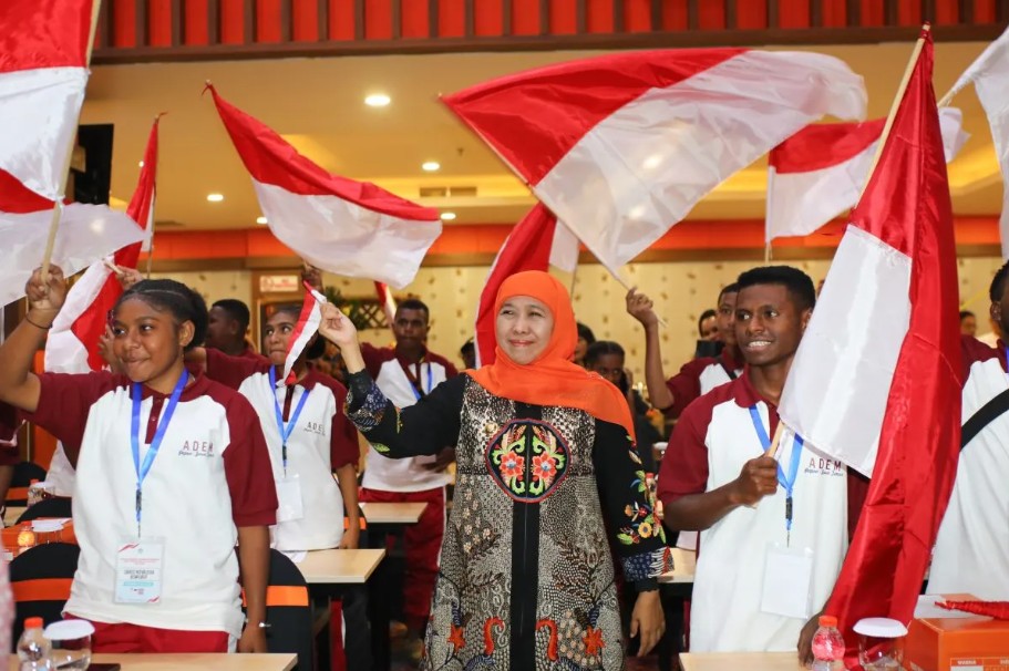 Program Adem Papua di Jawa Timur Berhasil Antarkan