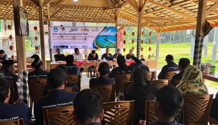 Universitas Terbuka Perkuat SDM dan Potensi Wisata Desa Pula