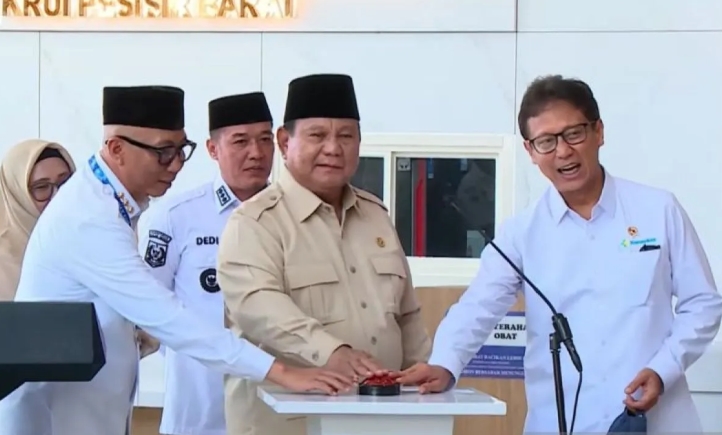 Presiden Prabowo Resmikan RSUD KH Muhammad Thohir di Krui un