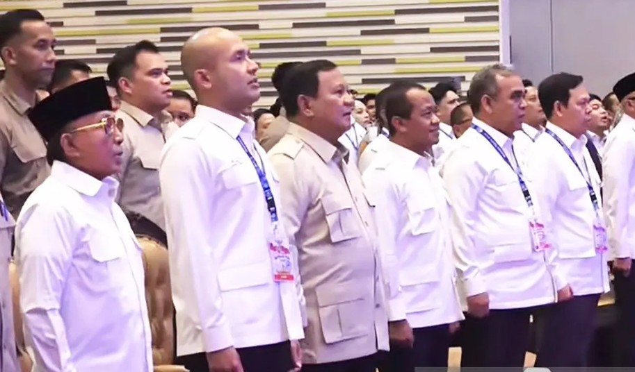 Prabowo Subianto Hadiri Pembukaan Munas XVIII HIPM