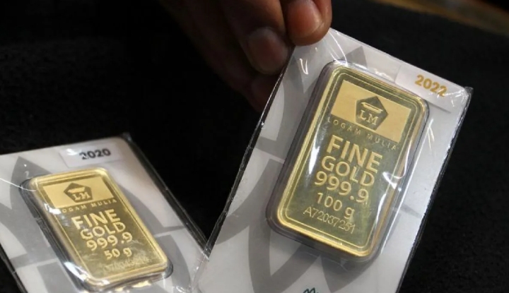 Harga Emas UBS, Antam, dan Galeri24 di Pegadaian Kompak Turu