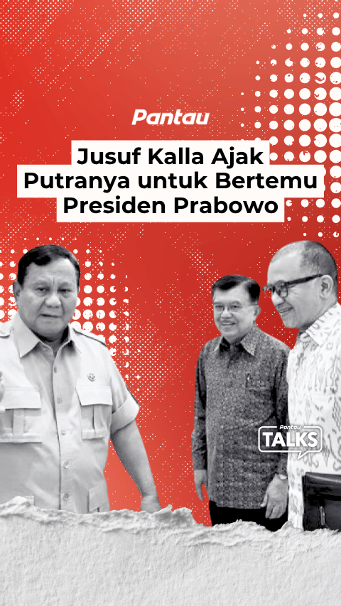 JUSUF KALLA AJAK PUTRANYA UNTUK NERTEMU PRESIDEN PRABOWO