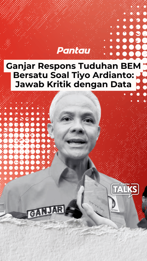 GANJAR RESPONS TUDUHAN BEM