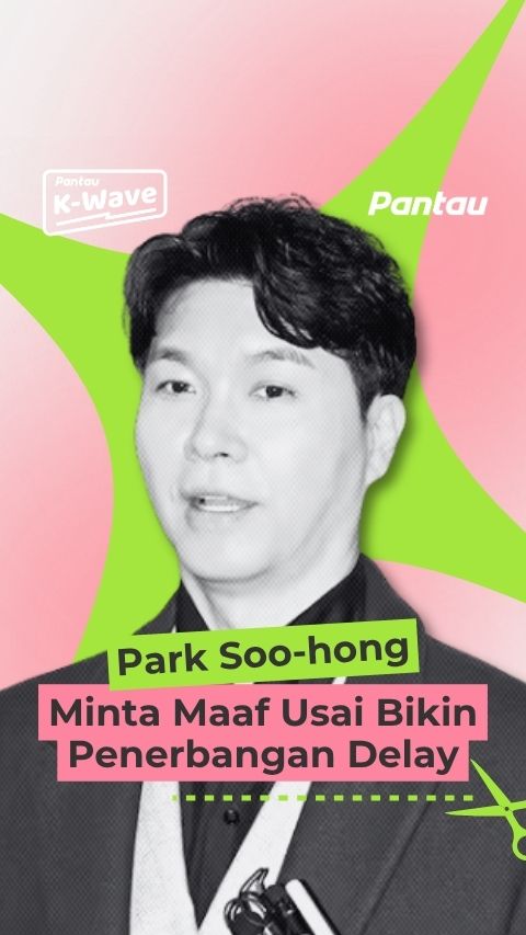 PARK SOO HONG MINTA MAAF USAI BIKIN PENERBANGAN DELAY