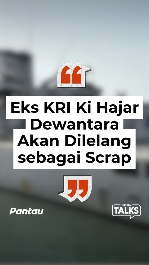 EKS KRI KI HAJAR DEWANTARA AKAN DILELANG
