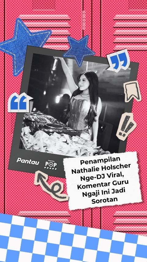 PENAMPILAN NATHALIE HOLSCHER NGE DJ VIRAL