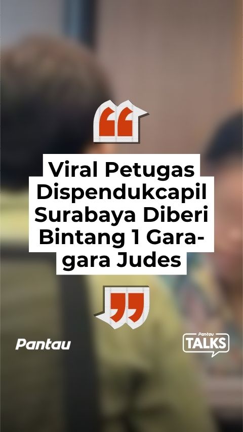 VIRAL PETUGAS DISPENDUKCAPIL SURABAYA DIBERI BINTA 1 GARA-GARA JUDES