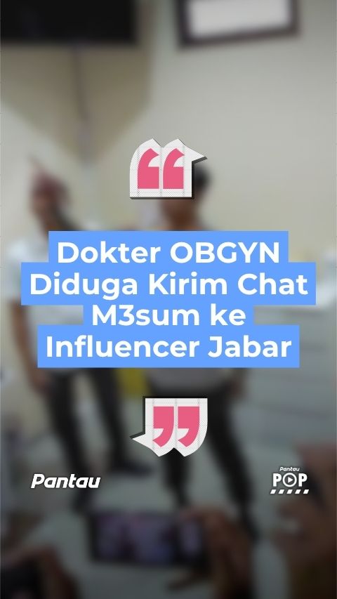 DOKTER OBGYN DIDUGA KIRIM CHAT MESUM KE INFLUENCER JABAR