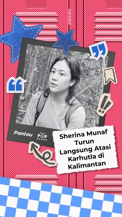 SHERINA MUNAF TURUN LANGSUNG ATASI KARHUTLA