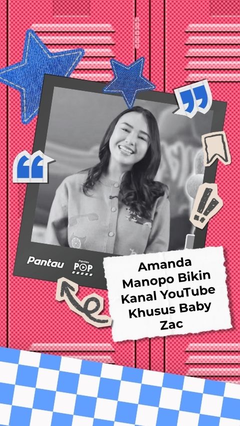 AMANDA MANOPO BIKIN KANAL YOUTUBE KHUSUS BABY ZAC