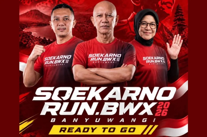 PDI Perjuangan Gelar Soekarno Run BWX di Banyuwangi, Siapkan Hadiah Rp1 Miliar