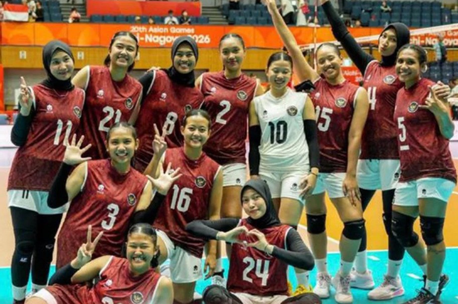 Tim Voli Putri Indonesia Takluk dari Chinese Taipei dan Akhiri Asian Games 2026 di Posisi Keenam