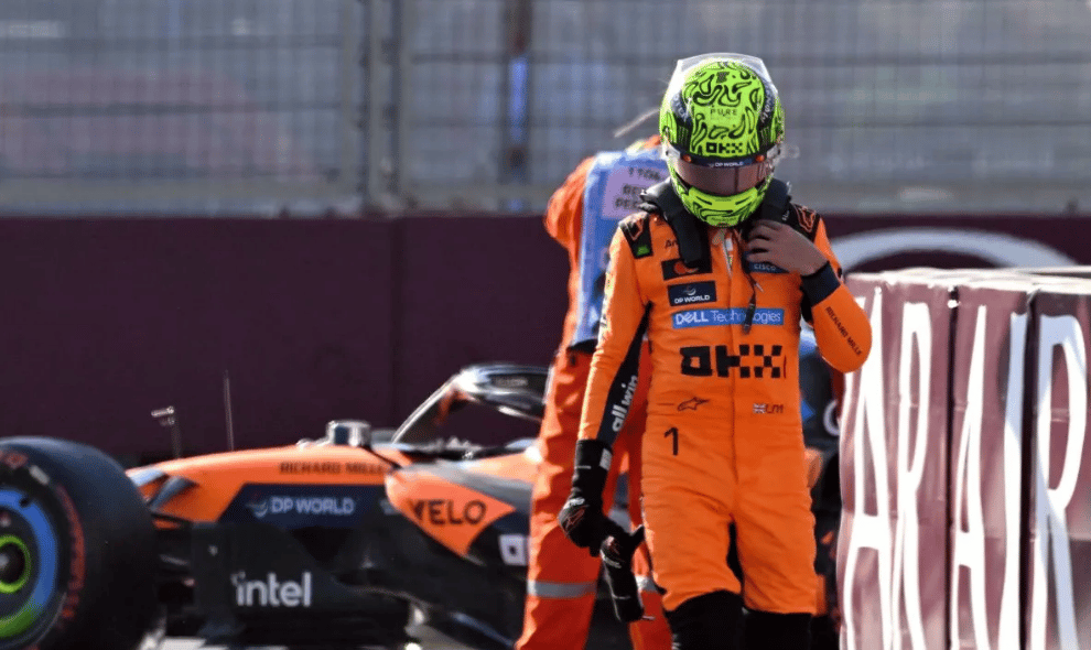 Lando Norris Kritik Sejumlah Pembalap F1 Usai Tabrakan yang Membuatnya Gagal Finis di Baku