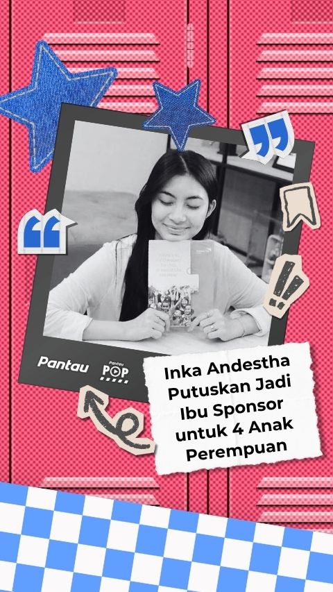 INKA ANDESTHA JADI IBU SPONSOR 4 ANAK PEREMPUAN