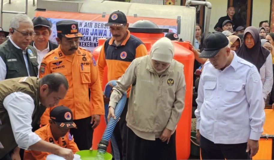 Kekeringan Meluas di Jawa Timur, 25 Kabupaten Ajukan Bantuan Air Bersih ke Pemprov
