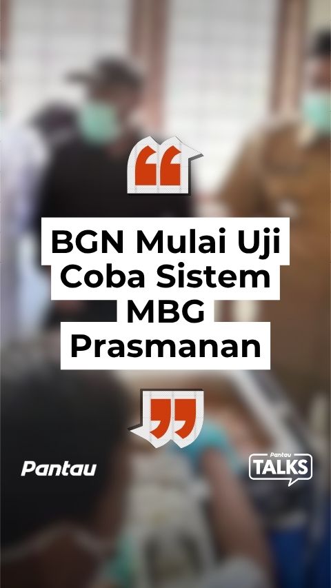 BGN MULAI UJI COBA SISTEM MBG PRASMANAN