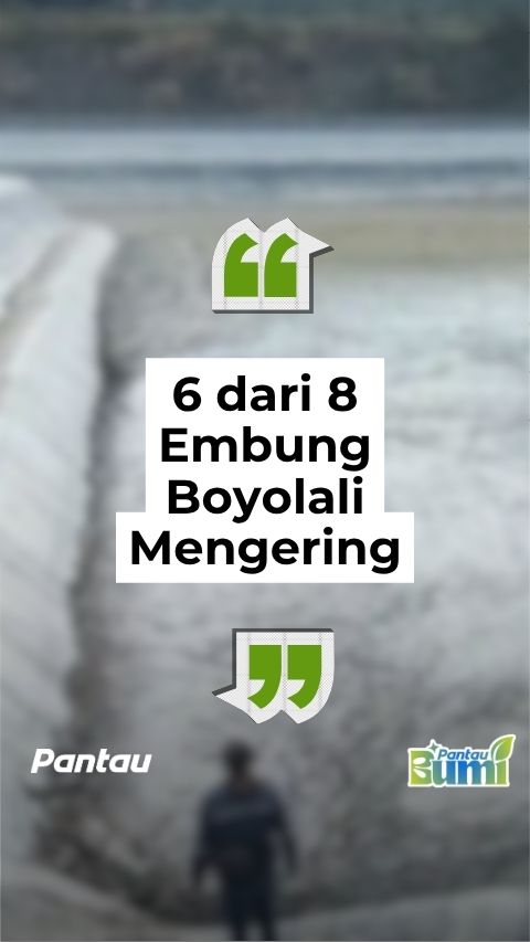 6 DARI 8 EMBUNG BOYOLALI MENGERING