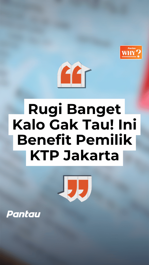 RUGI BANGET KALO GAK TAU INI BENEFIT PEMILIK KTP JAKARTA