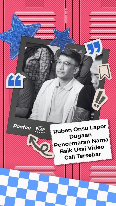RUBEN ONSU LAPOR DUGAAN PENCEMARAN NAMA BAIK