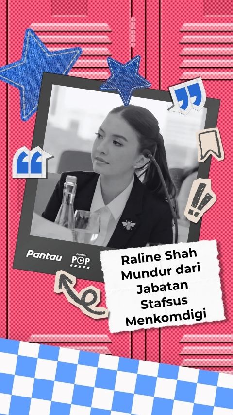RALINE SHAH MUNDUR DARI JABATAN STAFSUS MENKOMDIGI