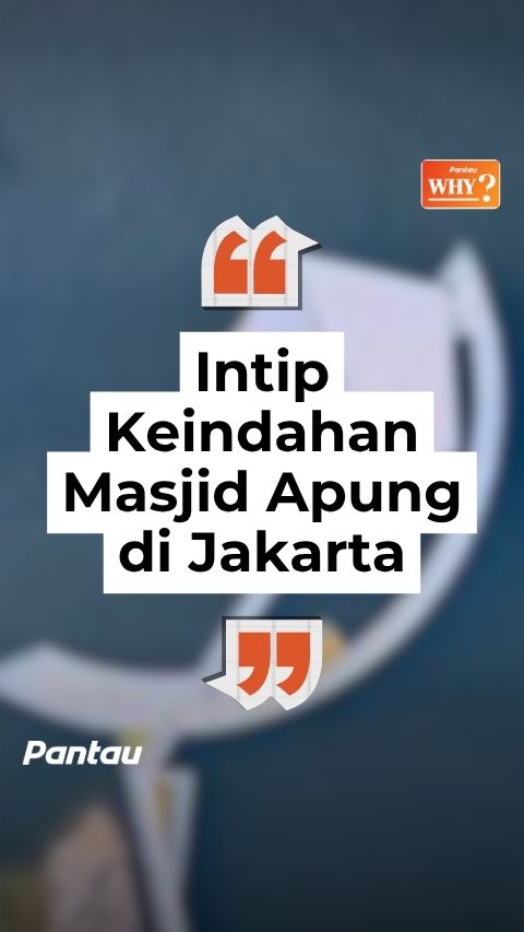 INTIP KEINDAHAN MASJID APUNG DI JAKARTA