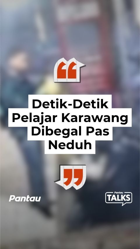 PELAJAR KARAWANG DIBEGAL PAS NEDUH